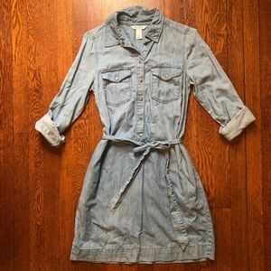 Denim dress from White House Black Market